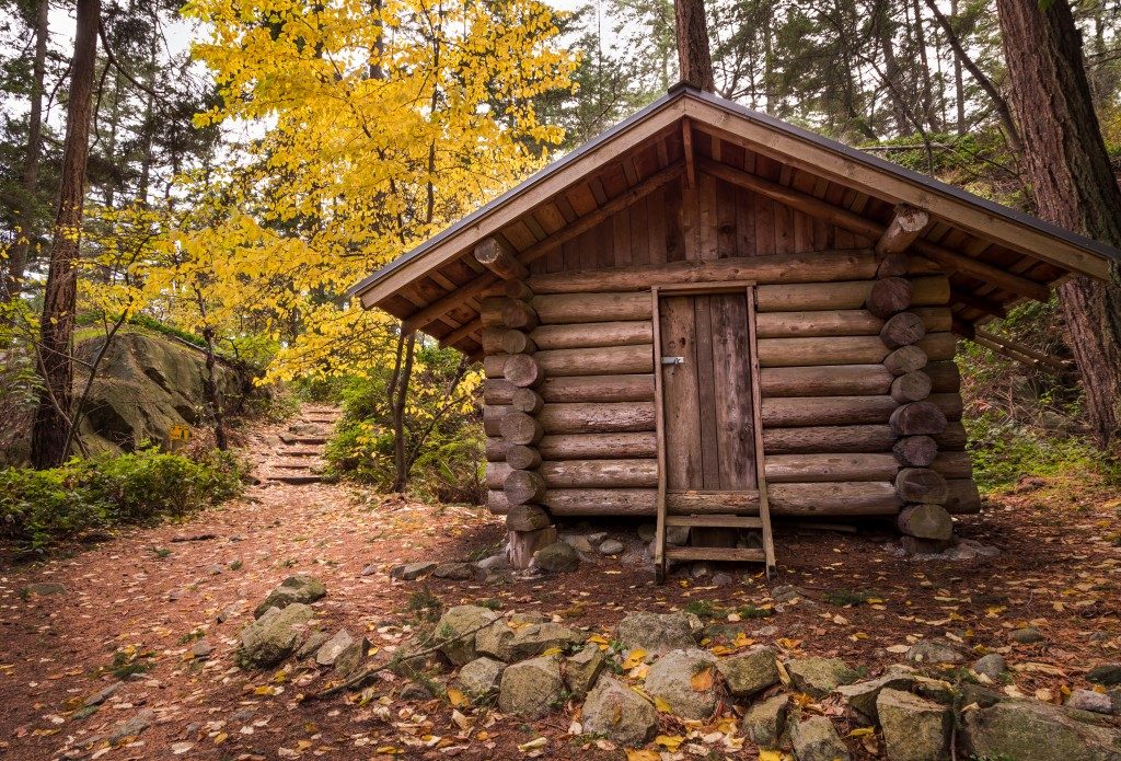 Log cabin