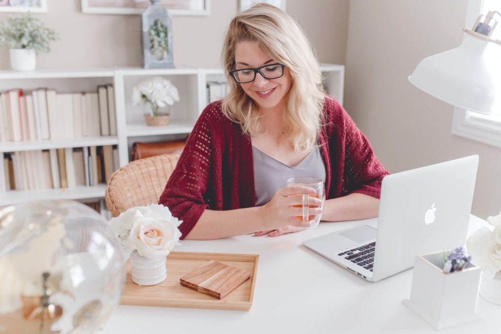 working from home